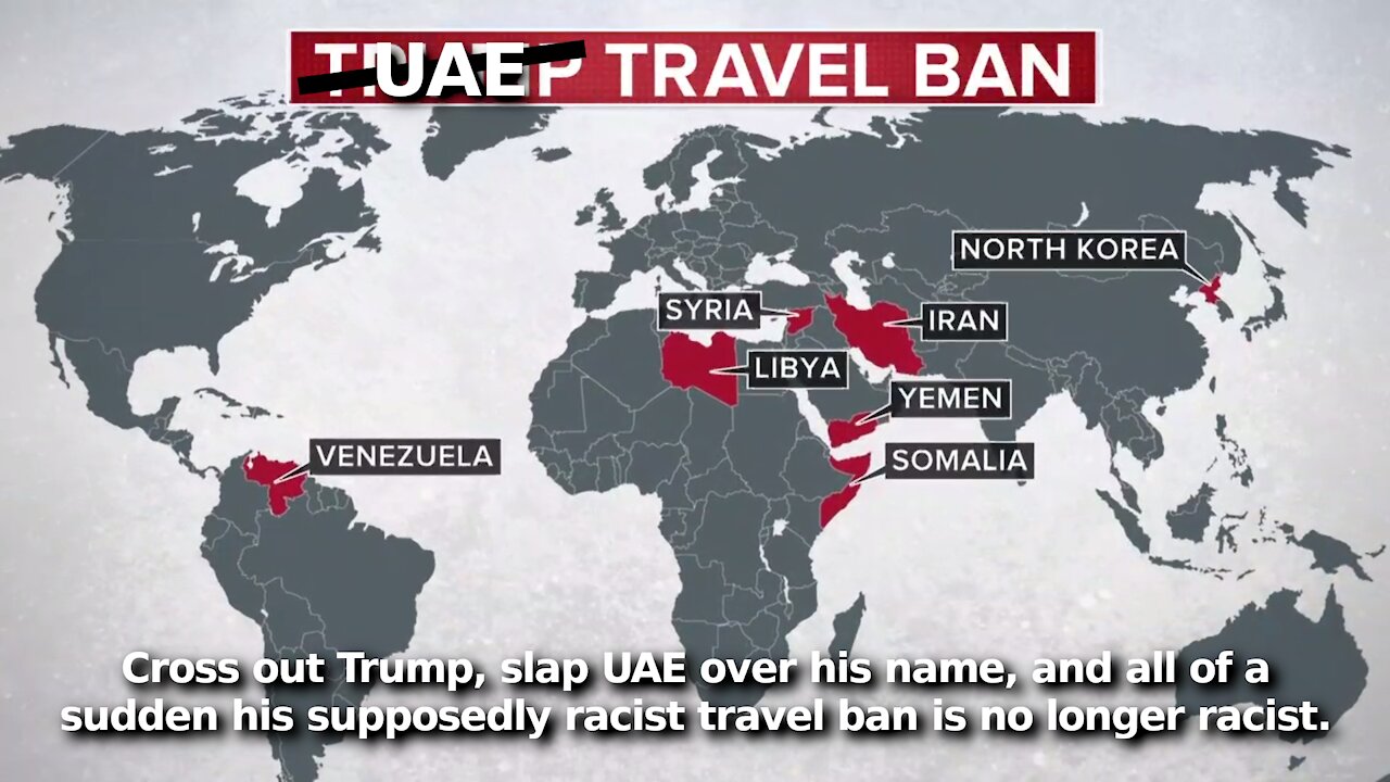 United Arab Emirates Enacts Basically the Same ‘Racist’ Travel Ban as Trump Did, Legacy Media Silent