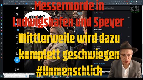 Messermorde in Ludwigshafen und Speyer Mittlerweile wird dazu komplett geschwiegen #unmenschlich