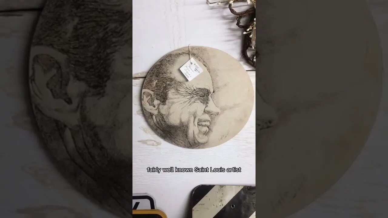 Surprising Richard Nixon Sculpted Ceramic! | Reselling Antiques & Vintage
