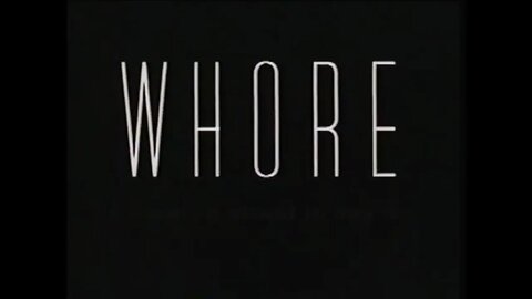 WHORE (1991) Trailer [#VHSRIP #whore #whoreVHS]