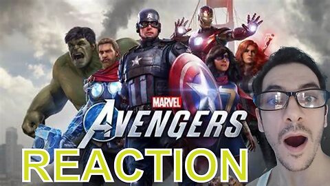 Marvel's Avengers Videogame Trailer REACTION #reactions #reaction