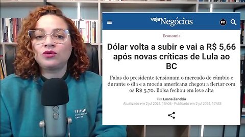Daniela Lima ataca Milei e vira piada na Internet