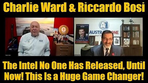 Charlie Ward & Riccardo Bosi: The Intel No One Has Released, Until Now! This Is a Huge Game Changer!