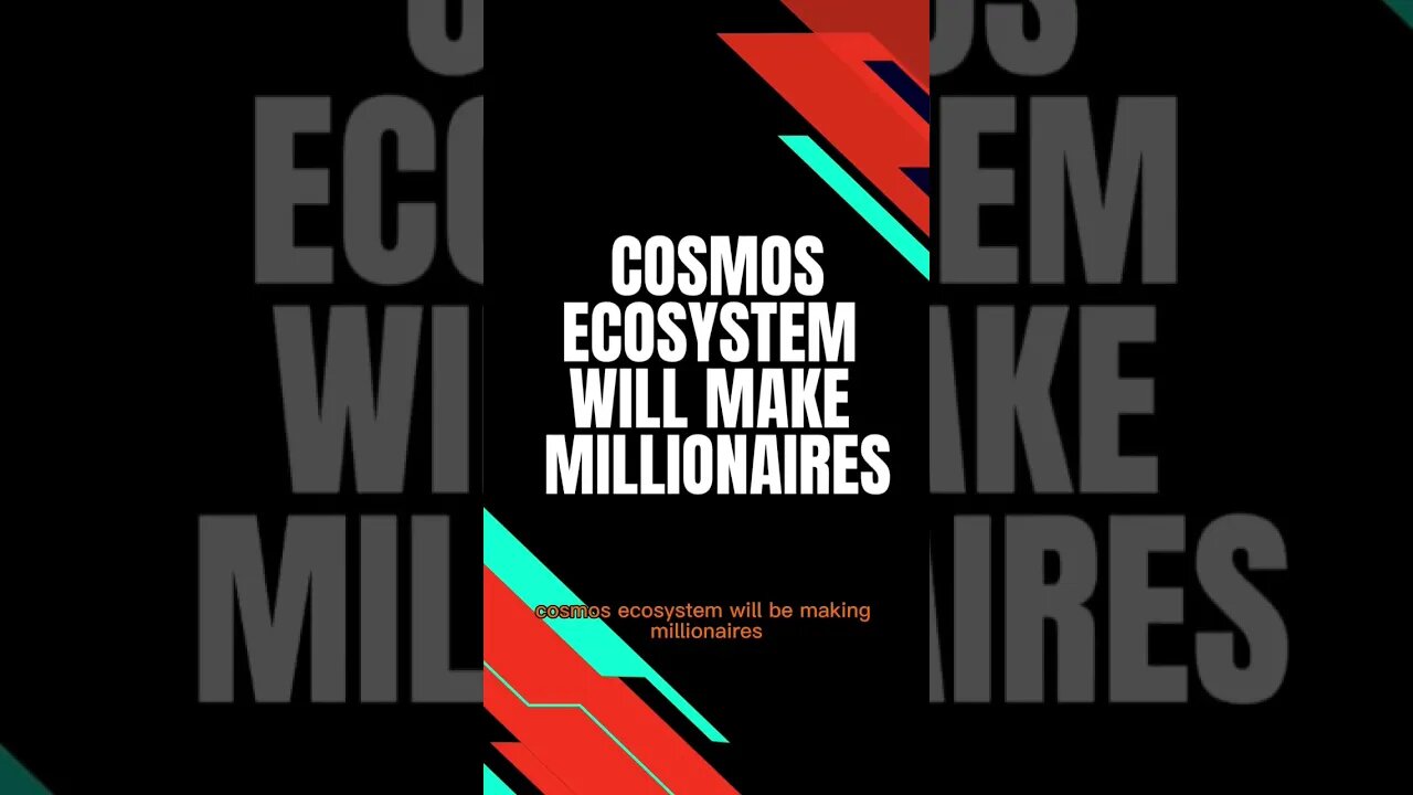 Cosmos (Atom) #Crypto will Make Millionaires 🤑 #shorts