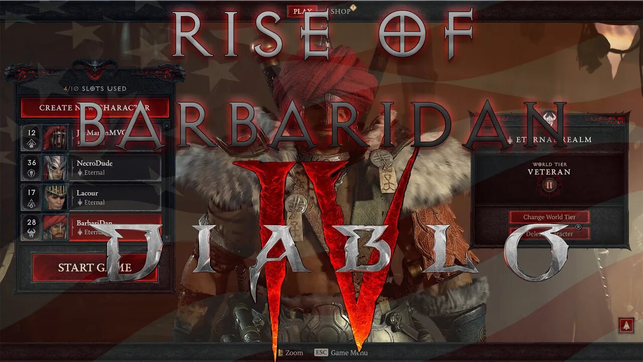 Diablo 4: Rise of BarbariDan