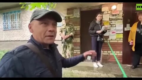 A referendum on joining the Russian Federation has started in Donetsk