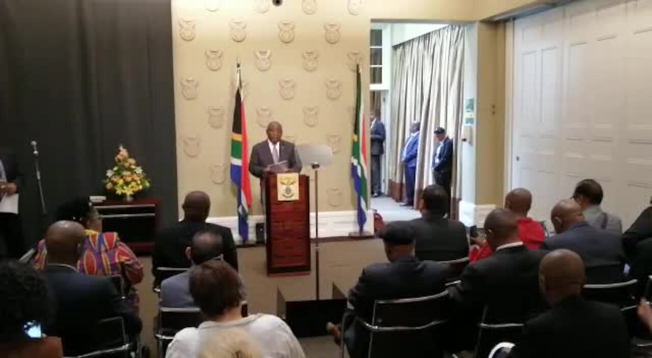 WATCH: Political party leaders sing from the same hymn sheet to tackle Covid-19 (vkC)