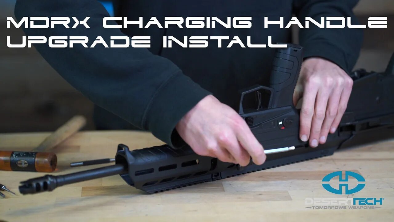 MDRX Charging Handle upgrade installation