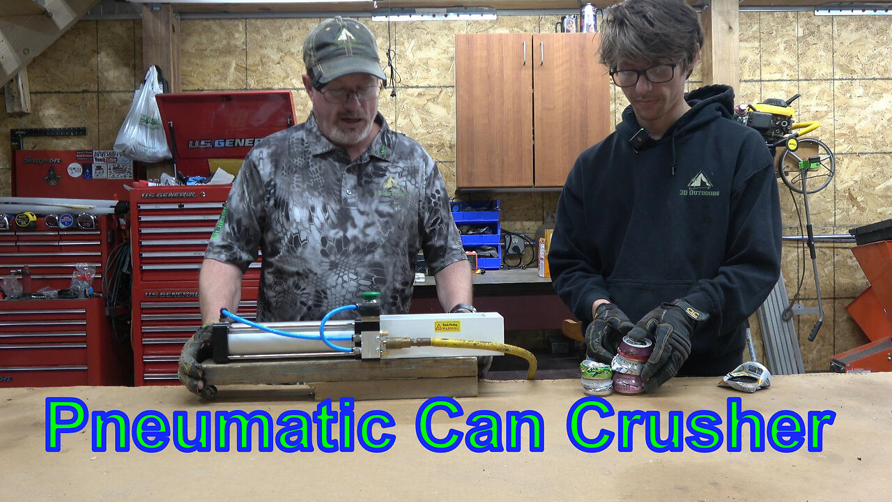 Pneumatic Can Crusher