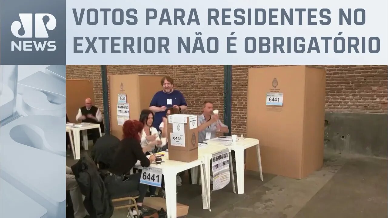 20 mil eleitores argentinos devem votar em consulados no Brasil