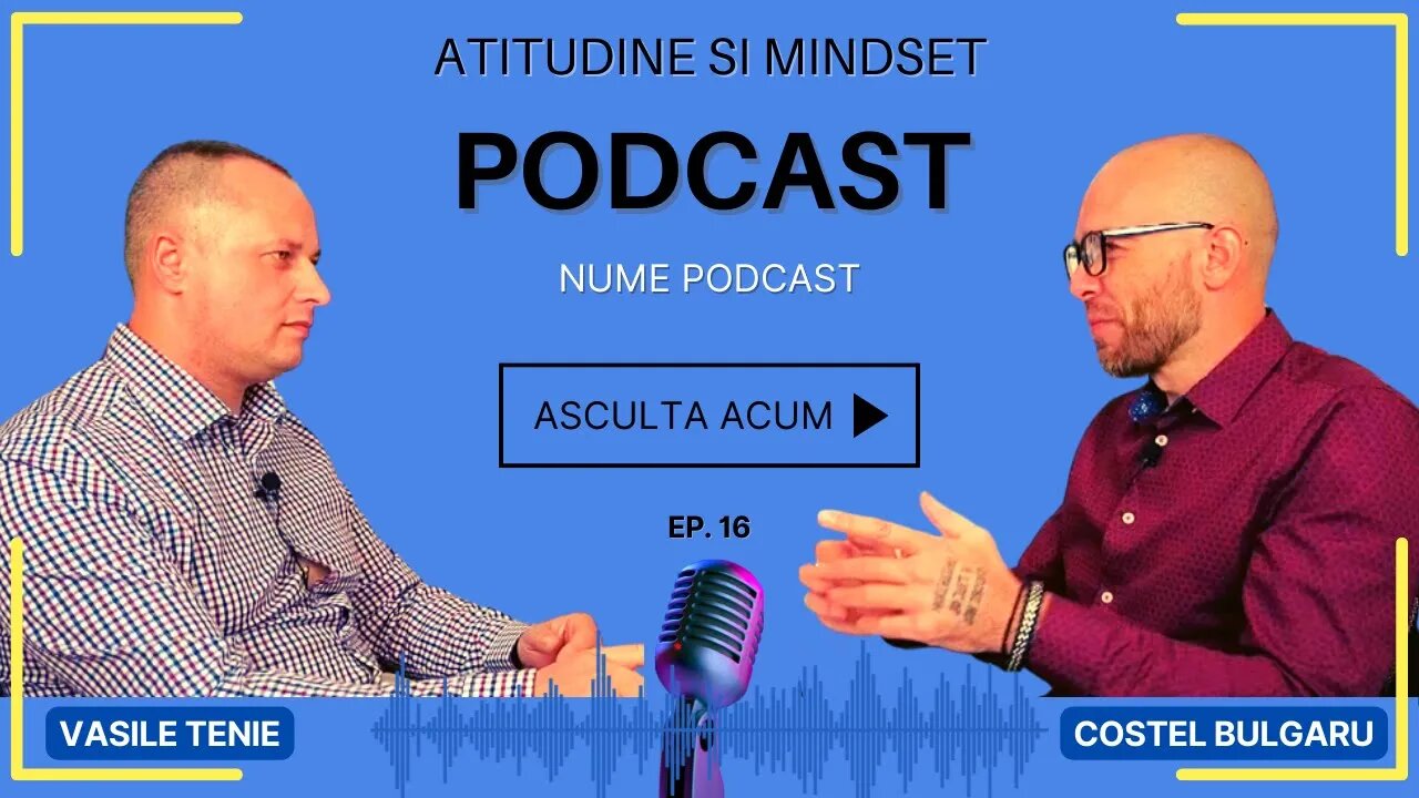 Educație Financiară, Tips-uri Investiții & Crypto cu Vasile Tenie│Podcast Atitudine & Mindset Ep. 16