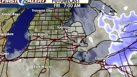 Rain to snow Thursday