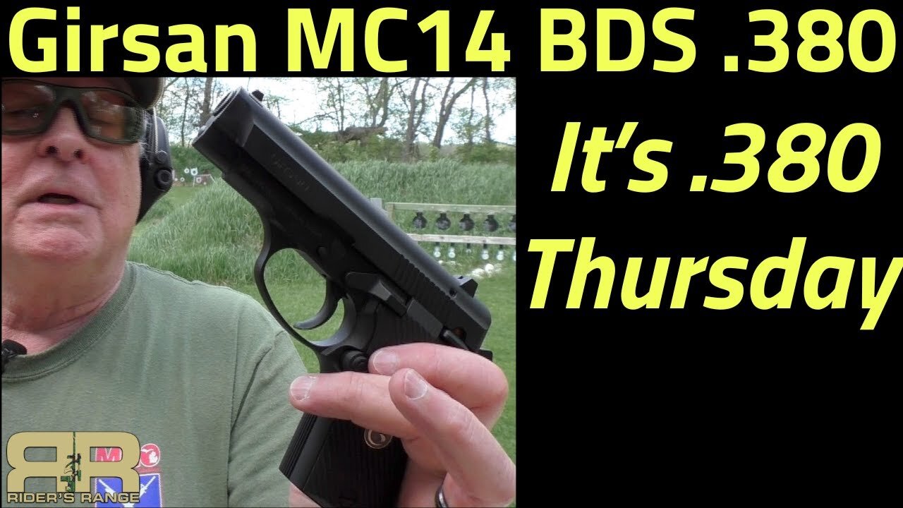 Girsan MC14 BDA on .380 Thursday