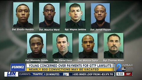 Baltimore mayor concerned over payments for GTTF lawsuits