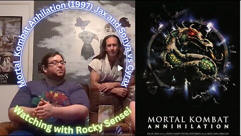 Mortal Kombat Movie Review its the Sonya Jax fighting Cytrex scene Watch with Rocky Sensei and Boys