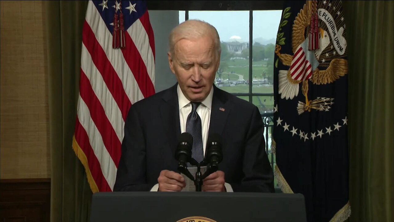 Joe Biden On Afghanistan Withdrawal!