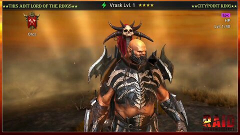 Raid Shadow Legends - Vrask - Classic Skin