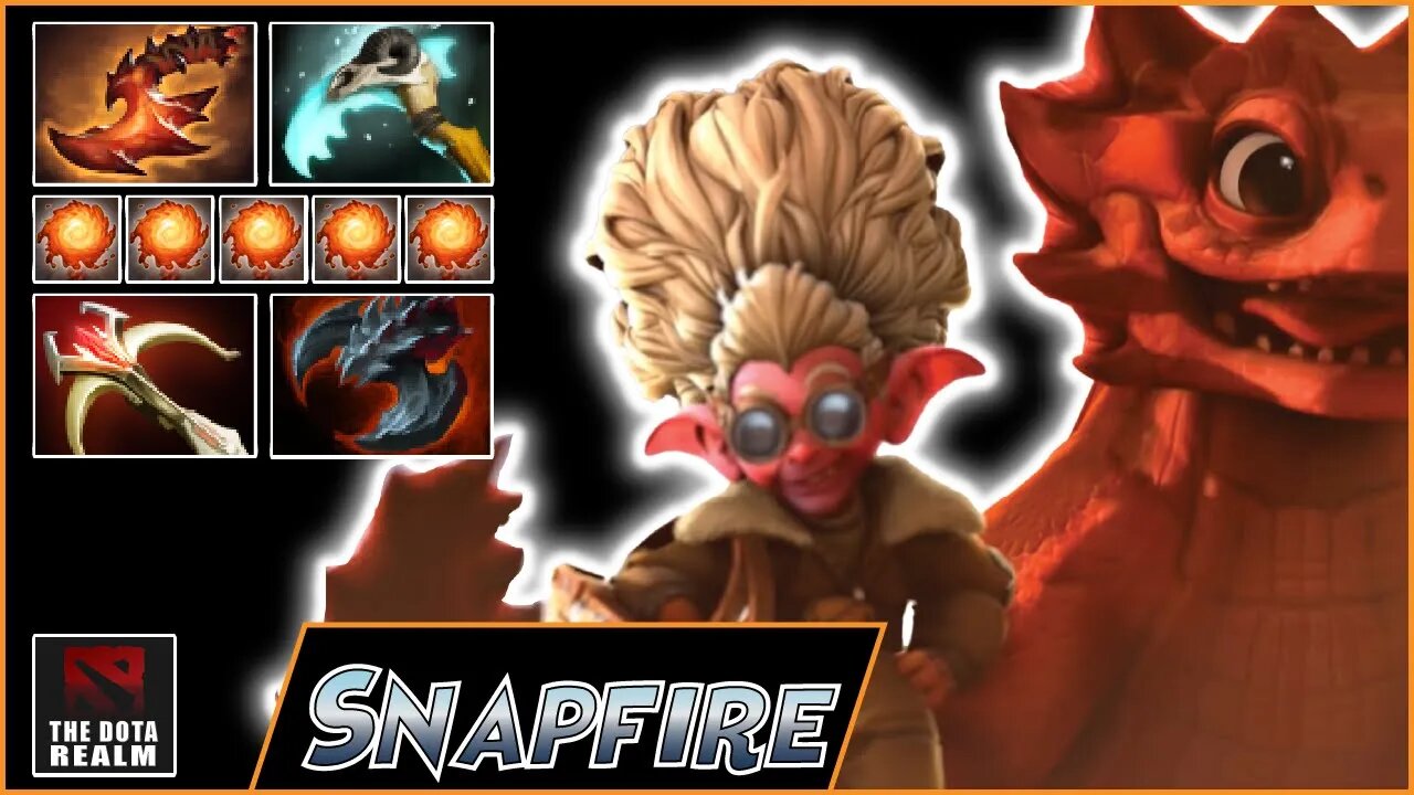 Core Snapfire is Actually BROKEN - Dota 2