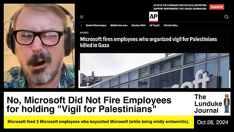 No, Microsoft Did Not Fire Employees for Holding "Vigil for Palestinians"