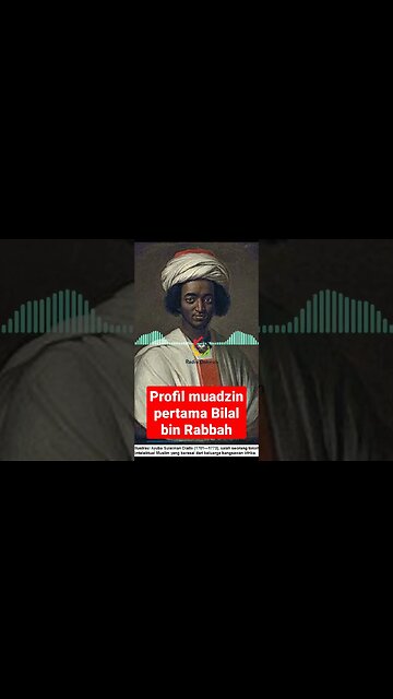 Profil muadzin pertama Bilal bin Rabbah #muazin #bilalbinrabbah
