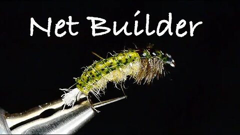 Barr's Net Builder Caddis Larva Fly Tying Instructions - Tied by Charlie Craven