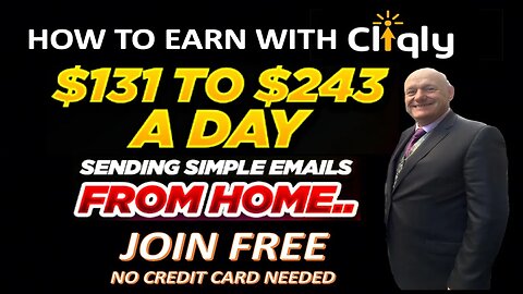 How to Earn With Cliqly | Sending Simple Emails