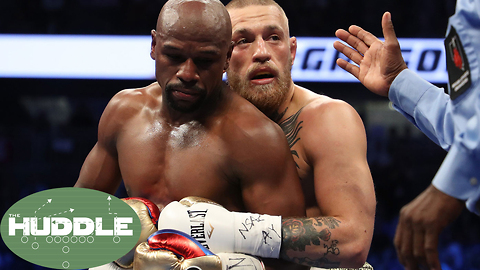 The Fumble's Mayweather vs McGregor Bet Gets SETTLED with Ice Bucket Shower