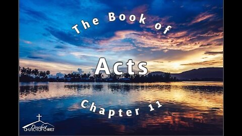 Acts Chapter 11 by David Hayes