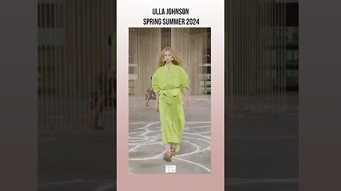 Ulla Johnson Spring Summer 2024 #MIIEN #ullajohnson #runwayshow #fashion #nyfw