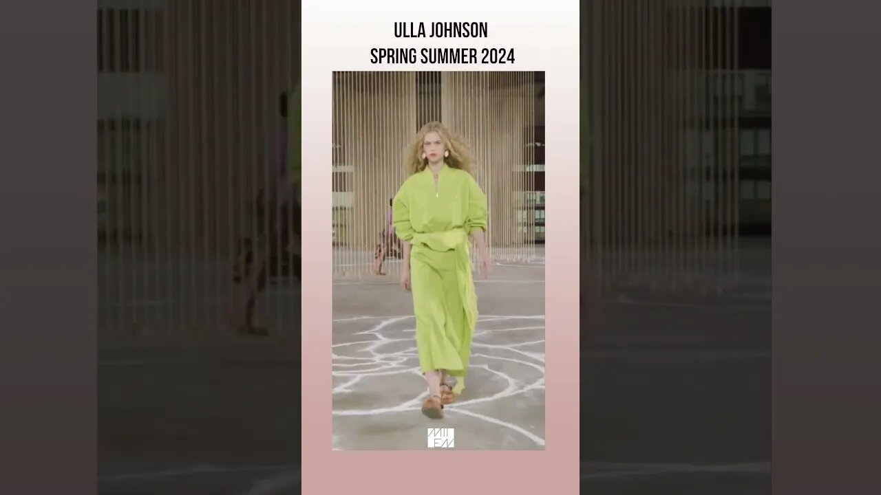 Ulla Johnson Spring Summer 2024 #MIIEN #ullajohnson #runwayshow #fashion #nyfw