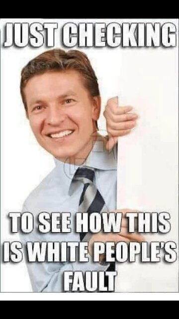 White liberal literally left with nothing to say by white conservative.