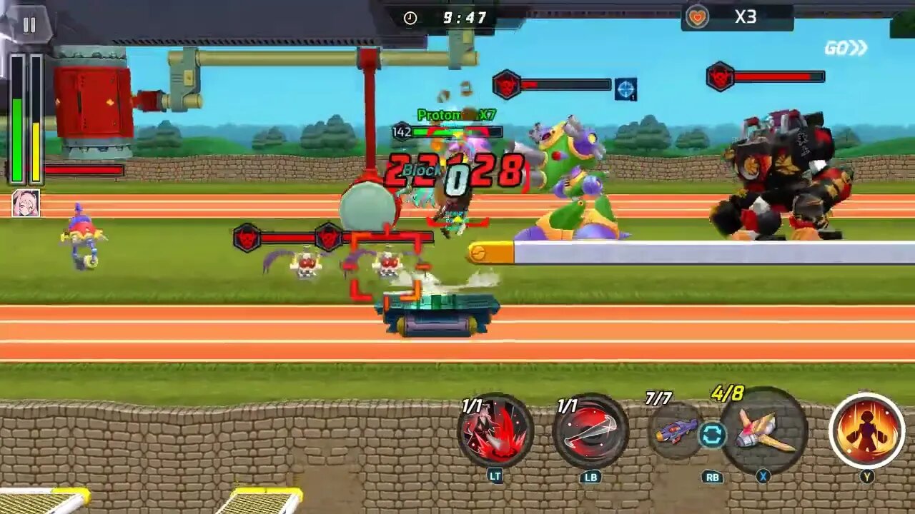 Gangsta Girl Eratoeir completes Back to School event Max Difficulty & XP challenge / Mega Man X DIVE