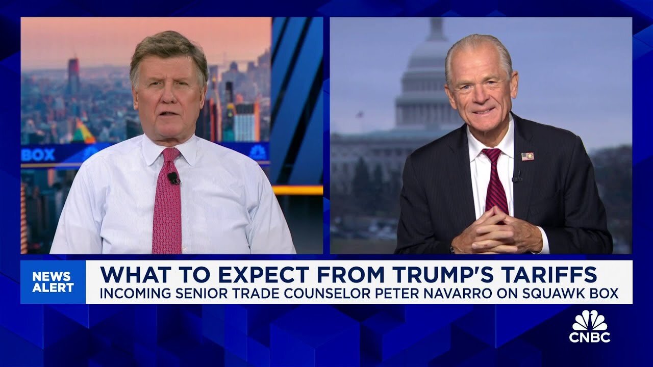 Peter Navarro: You'll see over $1 trillion of investments from Trump's tariff & trade policies