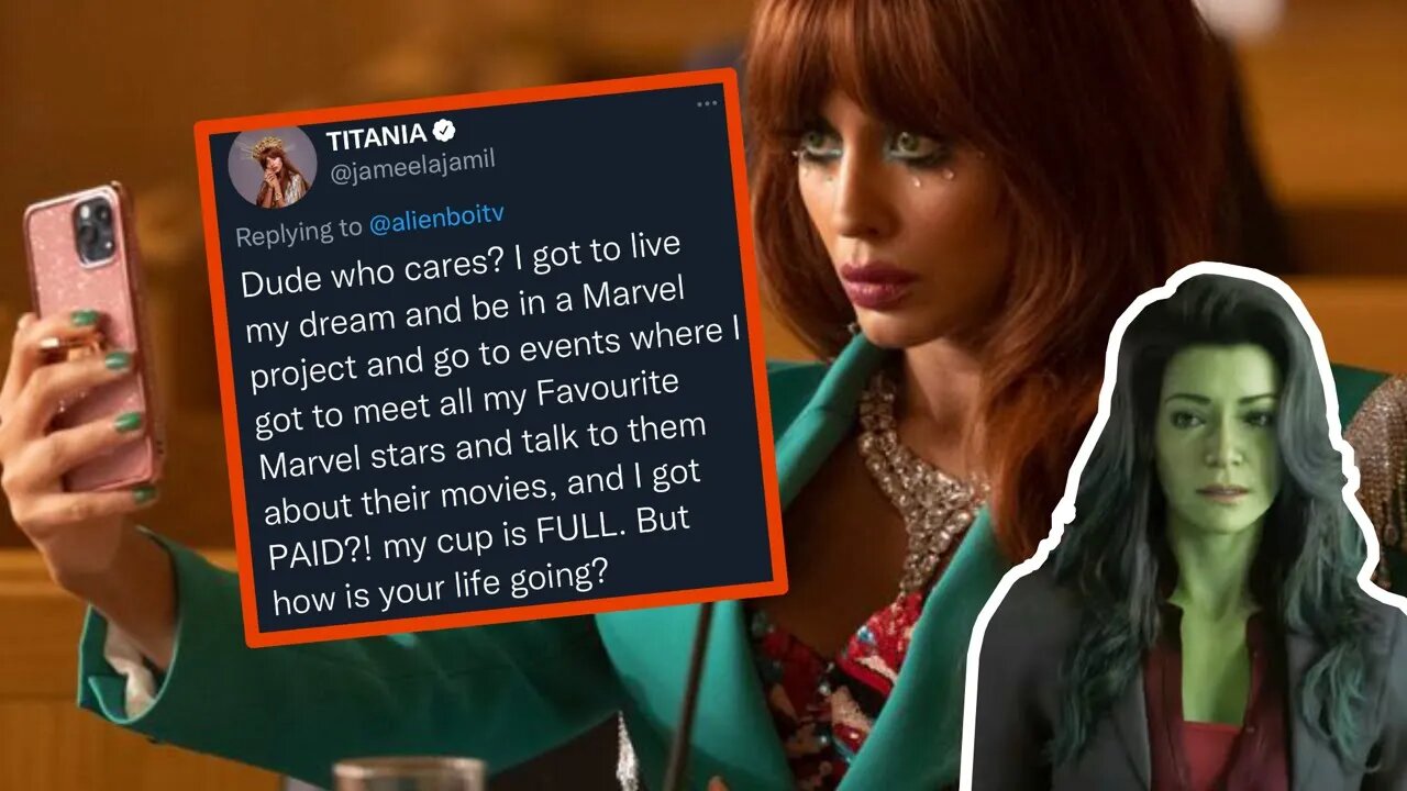 She-Hulk Titania Actor Jameela Jamil Goes Off on Twitter