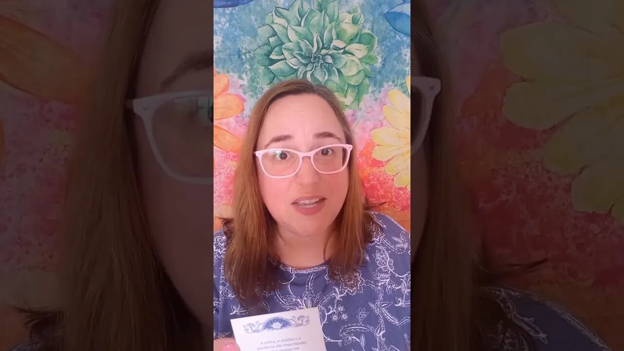 A calma e a paciência são fundamentais na nossa vida. #shorts