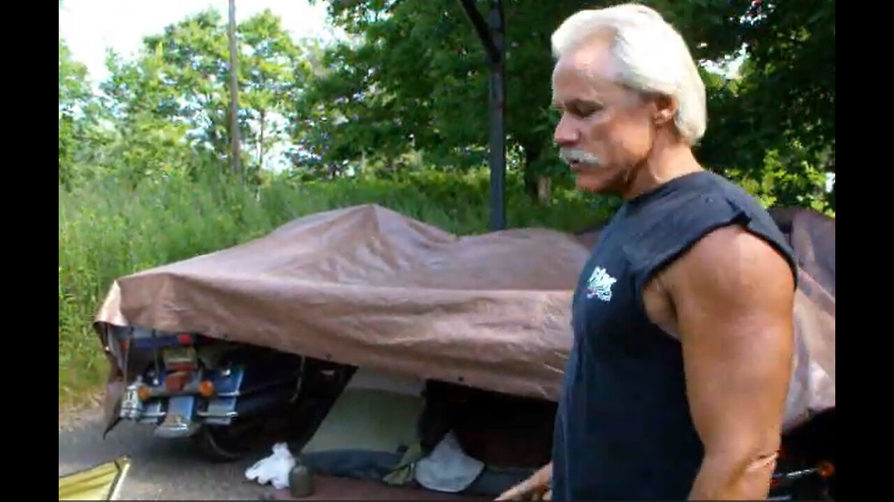 Scooter Tramp Scotty. Motorcycle Gypsy Cribs (camps) #3.