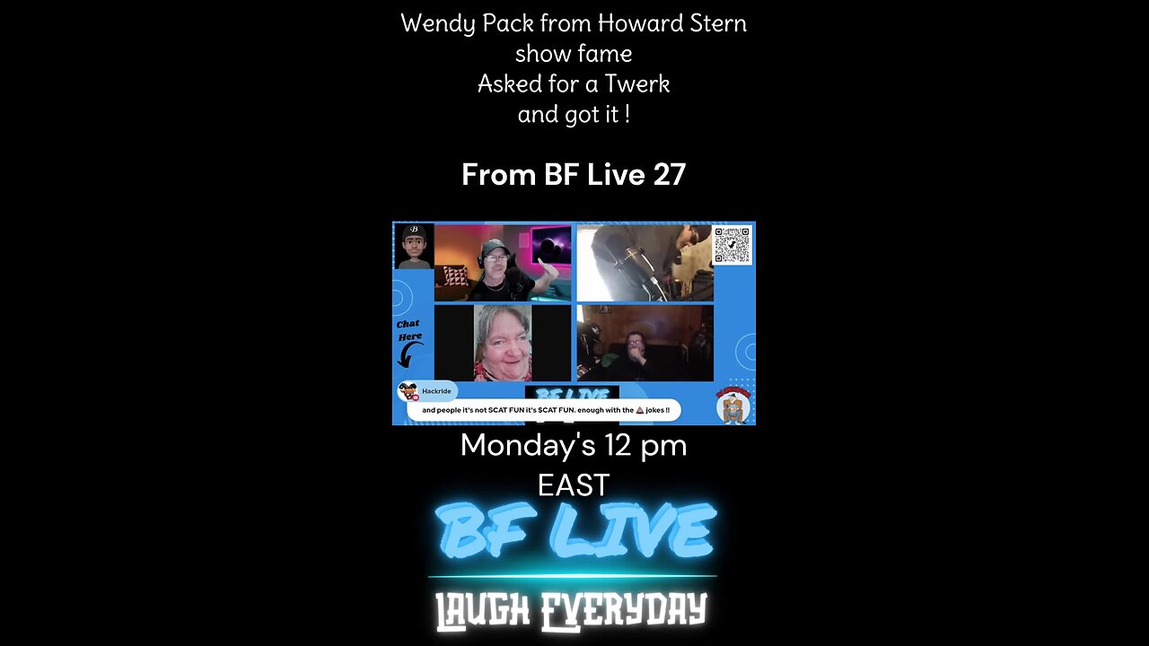BF Live Streamshow 137 Friday 8/30/24 12 pm - 3 pm ish EAST