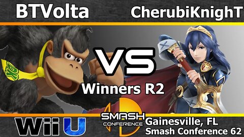 BTVolta (Donkey Kong) vs. MVG|CherubiKnighT (Lucina) - Winners R2 - SC62
