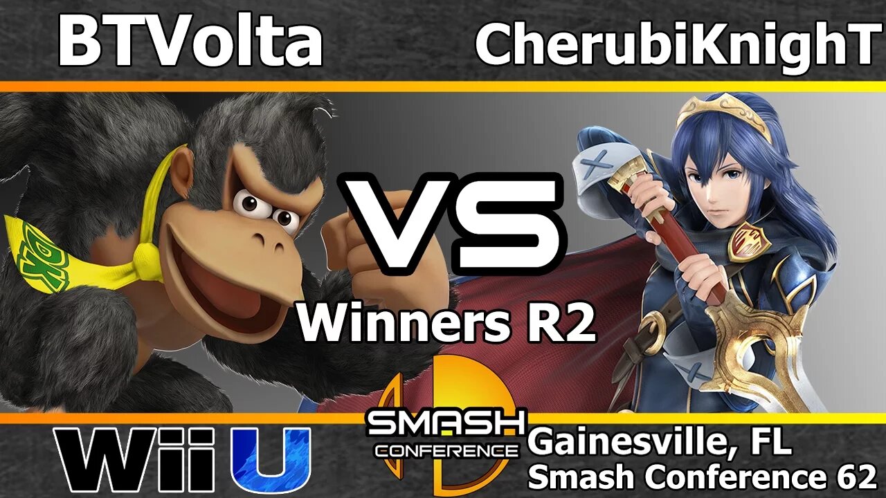 BTVolta (Donkey Kong) vs. MVG|CherubiKnighT (Lucina) - Winners R2 - SC62