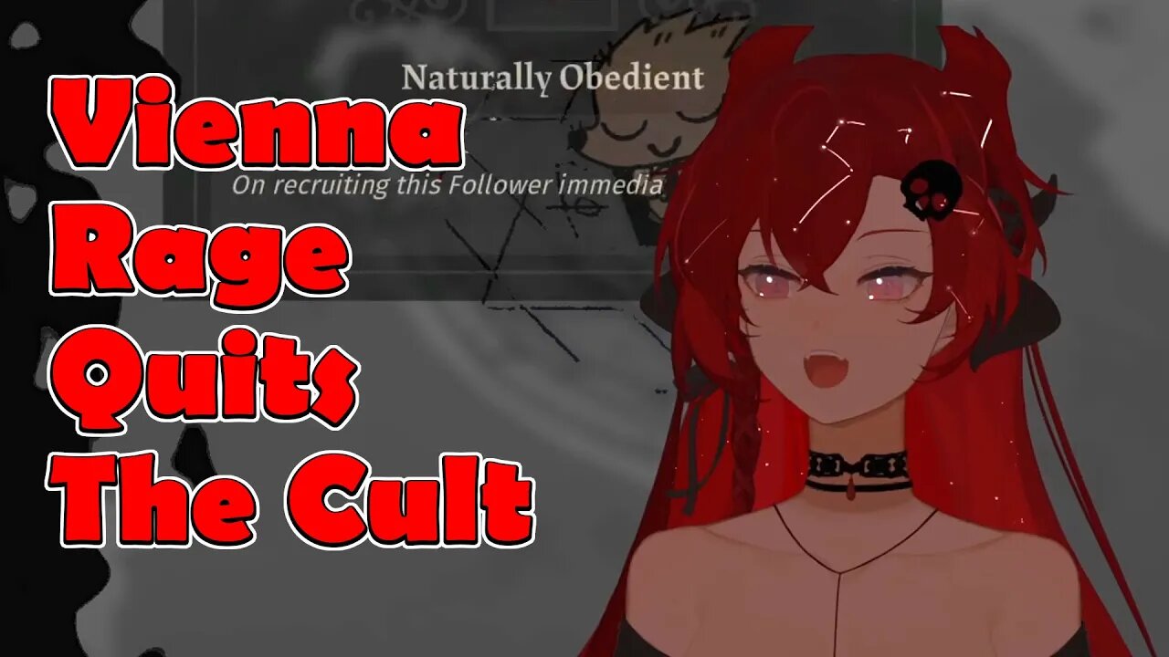 @cosmicdragussy Rage Quits The Cult #vtuber #clips