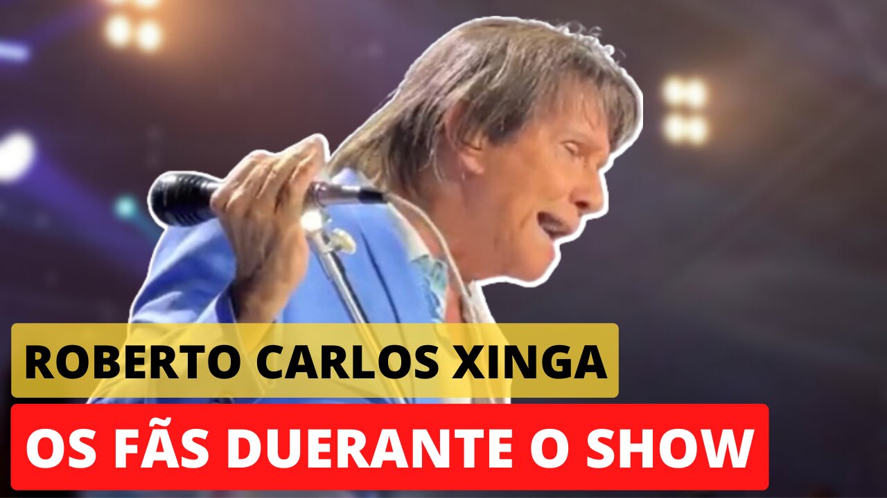 🚨 ATENÇÃO 😱 Sem romantismo Roberto Carlos manda fãs calarem a boca em seu show 😱