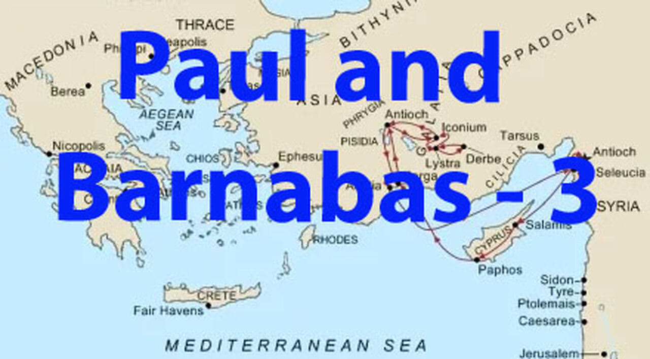 Paul And Barnabas - 3