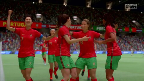 FIFA 22 Women Soccer Portugal vs Mexico