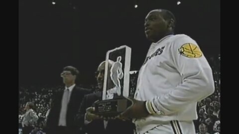 Mitch Richmond 26 Points 8 Ast Vs. Jazz, 1989 Playoffs Game 3.