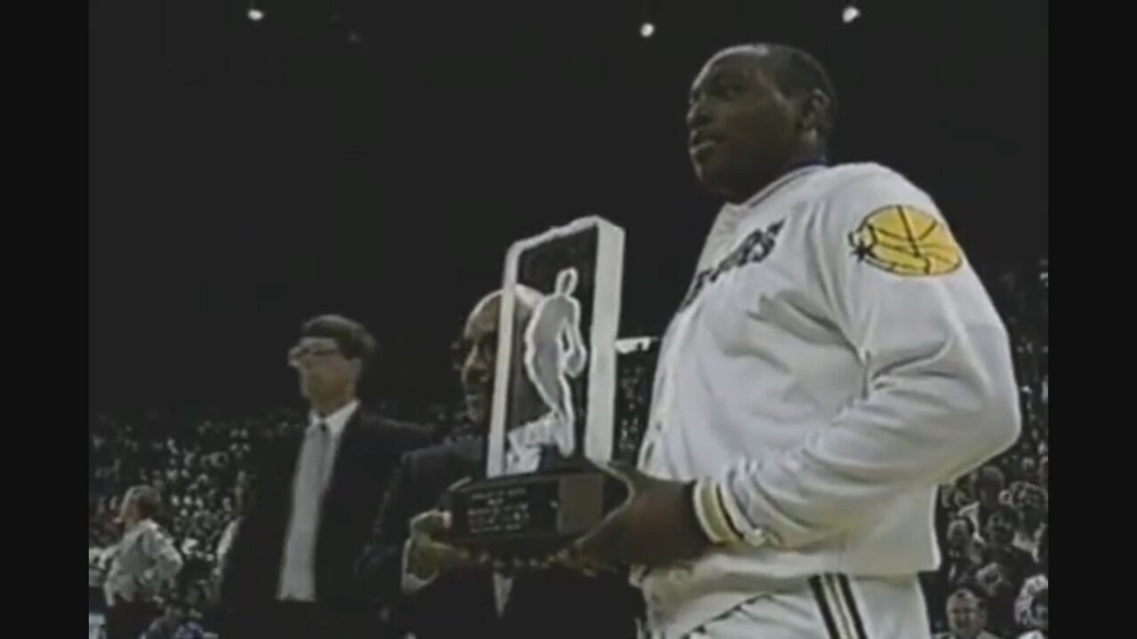 Mitch Richmond 26 Points 8 Ast Vs. Jazz, 1989 Playoffs Game 3.