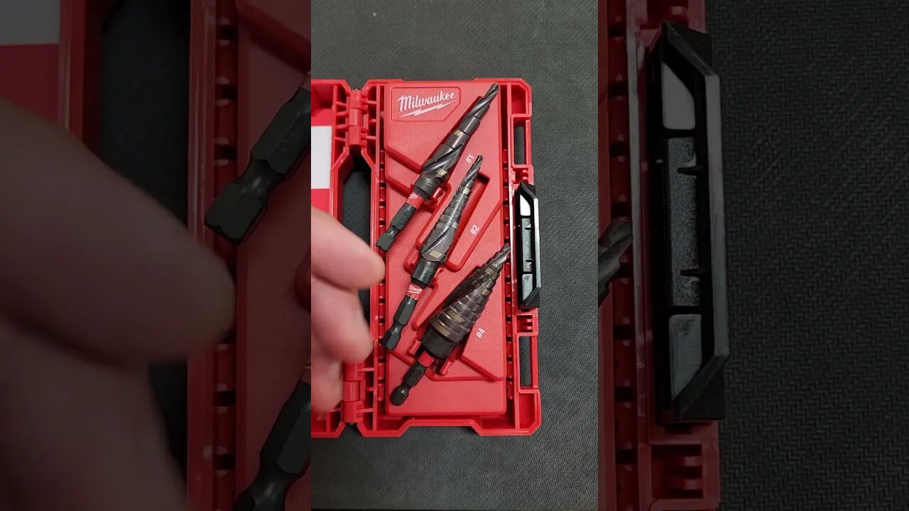 Milwaukee Tool SHOCKWAVE Impact Duty Step Bits #shorts