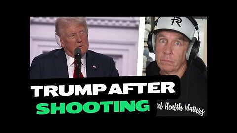 Donald Trump speaks after the assassination attempt | My Thoughts (Therapist Reacts)
