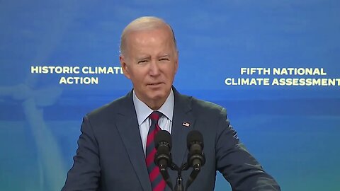 Joe Biden Calls Climate Change "The Ultimate Threat To Humanity"