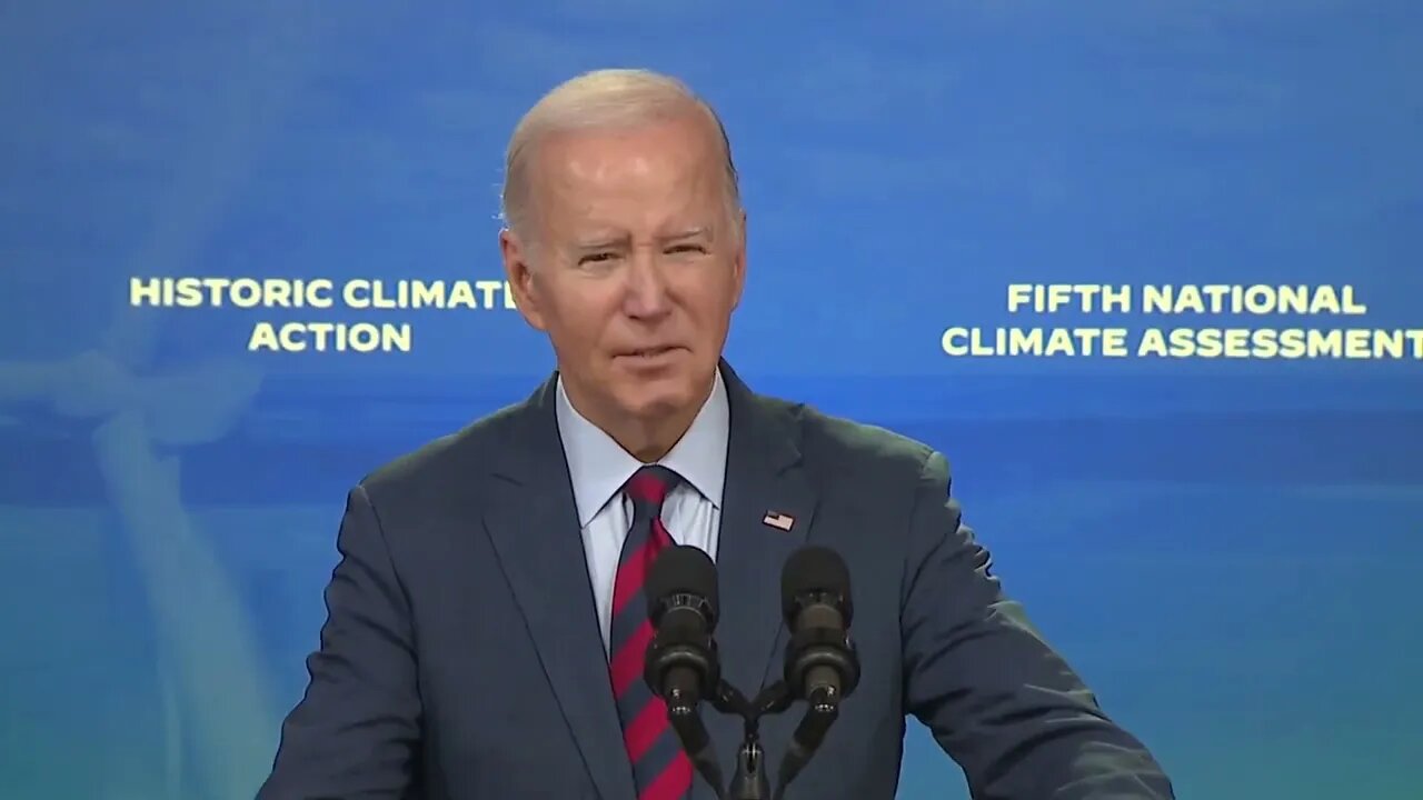 Joe Biden Calls Climate Change "The Ultimate Threat To Humanity"