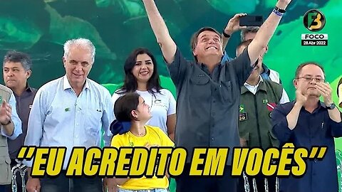 Bolsonaro na Cerimônia alusiva à Regularização Fundiária